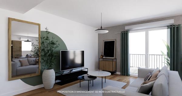 Appartement 3 pièces 77 m2