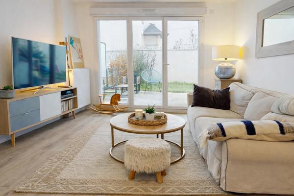 3 pièces rez-de-jardin avec terrasse et jardin – limite Bezons 256 000 €
