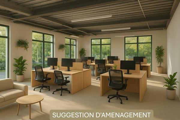 FONDETTES BUREAUX A VENDRE 174 M² NEUFS CLASSE ARCHITECTURE CONTEMPORAIN