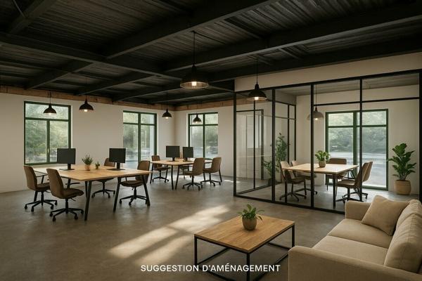 FONDETTES BUREAUX A VENDRE 174 M² NEUFS CLASSE ARCHITECTURE CONTEMPORAIN