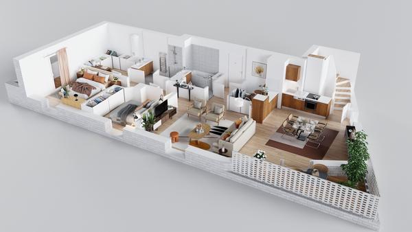 Côte Pavée - T4 neuf - Dernier étage - Vue Pyrénées - Rooftop de 60 m² - 2 parkings - Toulouse - Cote Pavee - Limayrac - Ayga (31500)