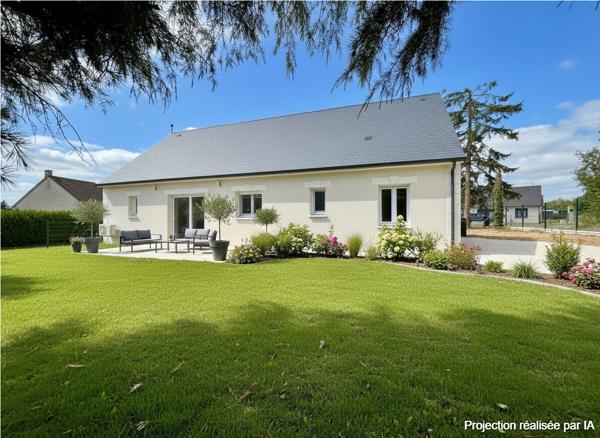 Maison de plain pied idéalement située