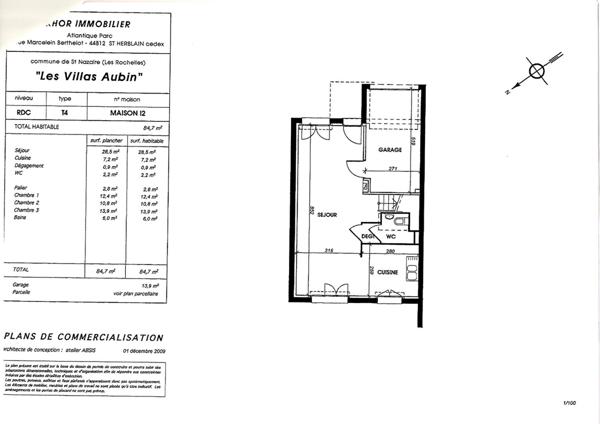 Maison à louer  Saint Marc 4 pièce(s) 84.7 m2