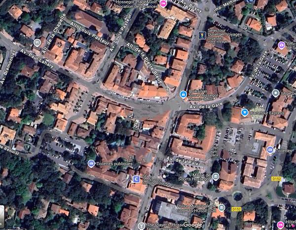 CENTRE-VILLE D'HOSSEGOR : A vendre  pas de porte