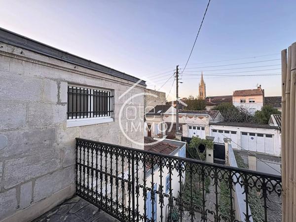 Libourne : charmante échoppe en pierres