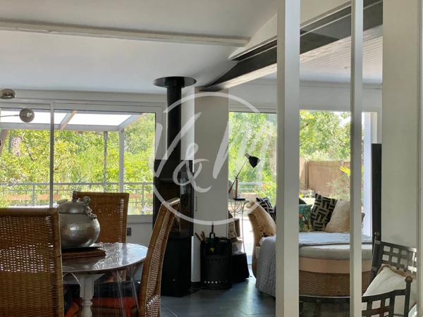 A VENDRE Villa TAUSSAT! Maison de ville 110m² rénovée en 2020 avec 3 chambres et terrasse au calme proche plage et port de Taussat LANTON TAUSSAT
