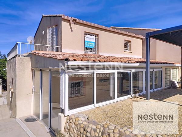 Face à la mer, rare et unique : votre maison en 1ère ligne à Frontignan plage !