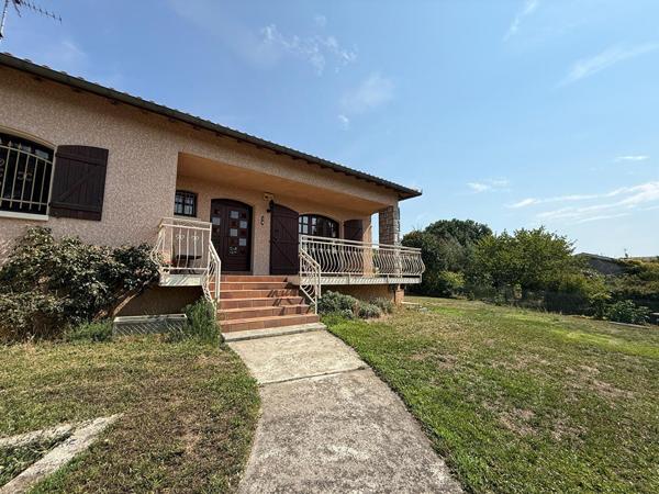 A LOUER - COLOMIERS - Maison T4 avec grand garage en sous sol, jardin cloturé et climatisation - G1321-LC