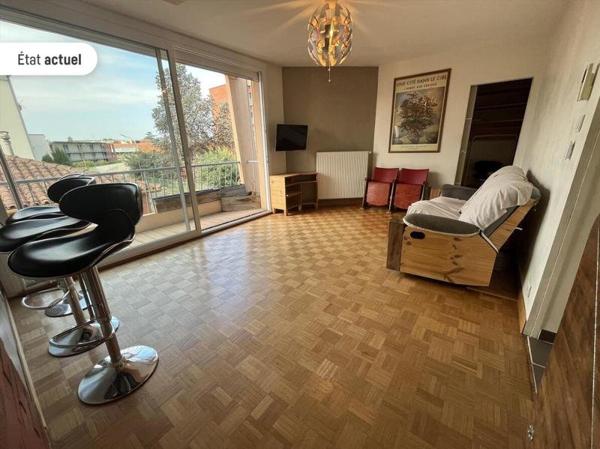 Appartement 265 500 € Toulouse 3 p 55 m² DPE E