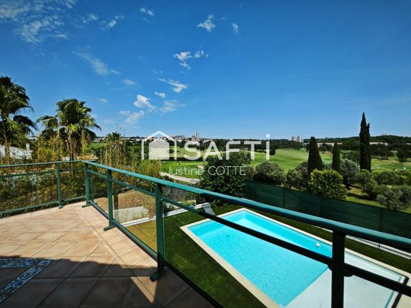 34 990 Juvignac Maison 245 m² - piscine et vue Golf