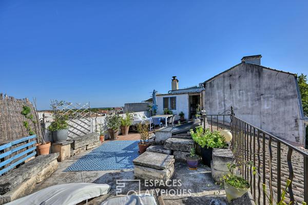 Duplex avec terrasse à la vue panoramique