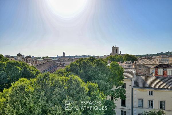 Duplex avec terrasse à la vue panoramique