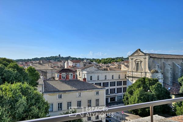 Duplex avec terrasse à la vue panoramique