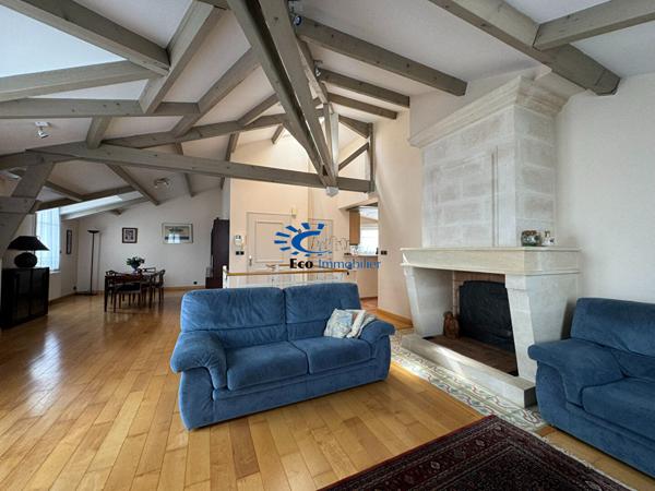 LA ROCHELLE APPARTEMENT 122 M² 3 CHAMBRES GARAGE TERASSE  La rochelle