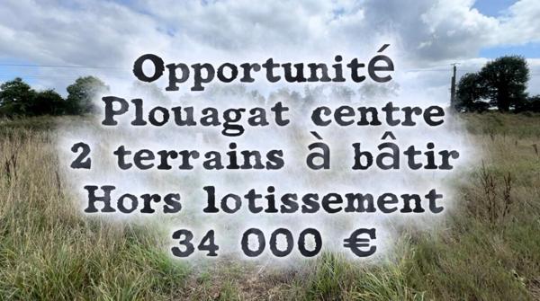 PLOUAGAT CENTRE - HORS LOTISSEMENT