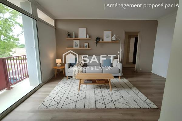 Appartement T3 proche centre-ville