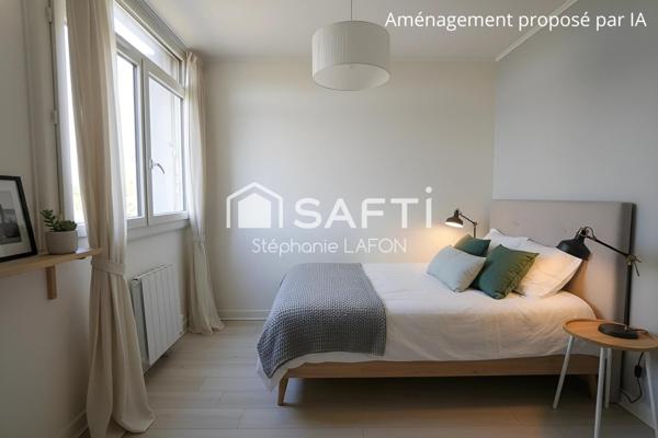 Appartement T3 proche centre-ville
