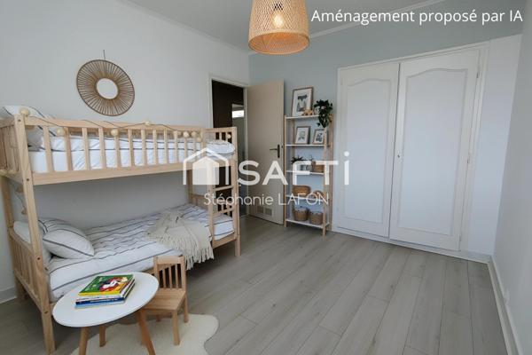 Appartement T3 proche centre-ville