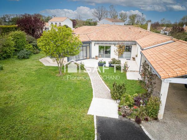 SUPERBE PLAIN-PIED AVEC VÉRANDA- 4 CH-1 BUREAU- GRAND GARAGE