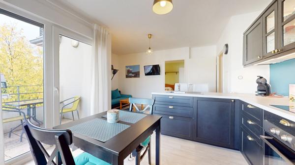 Tours (37100) Appartement T2 au deuxième étage