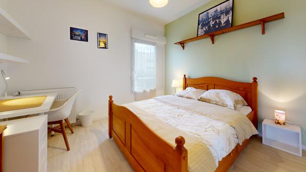 Tours (37100) Appartement T2 au deuxième étage