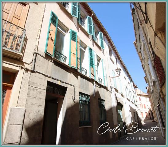 ARLES-SUR-TECH (66150) – Maison de village 5 pièces rénovée avec cour intérieure et possibilité de terrasse