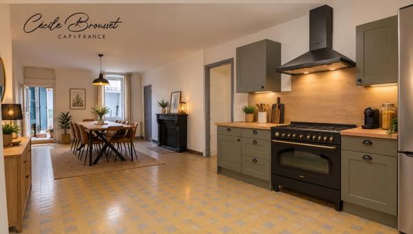 ARLES-SUR-TECH (66150) – Maison de village 5 pièces rénovée avec cour intérieure et possibilité de terrasse