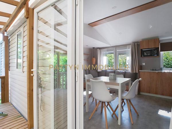 Votre résidence de loisirs aux portes de Lyon – Mobil-home récent 3 chambres