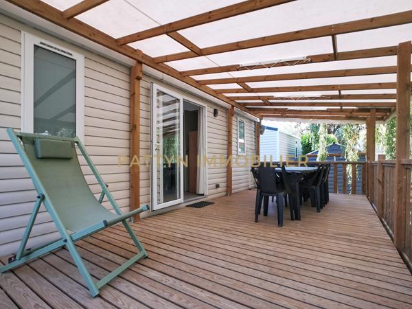 Votre résidence de loisirs aux portes de Lyon – Mobil-home récent 3 chambres