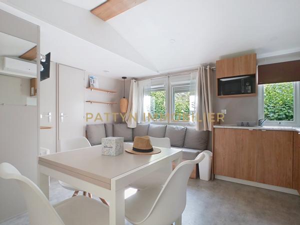 Votre résidence de loisirs aux portes de Lyon – Mobil-home récent 3 chambres