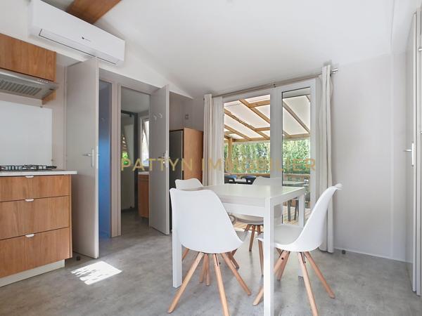 Votre résidence de loisirs aux portes de Lyon – Mobil-home récent 3 chambres