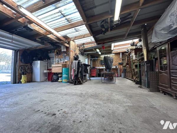 PLAIN PIED 2 CHAMBRES, TERRAIN, ATELIER