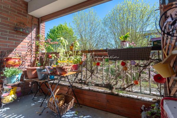 Appartement lumineux, au calme, avec balcon