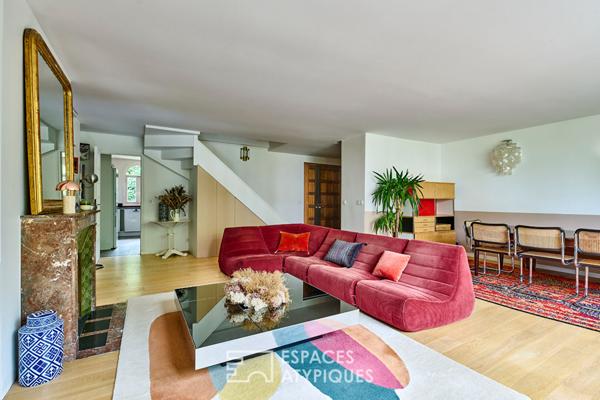 Duplex traversant avec balcon dans ancien hôtel particulier – Place du Maréchal Juin