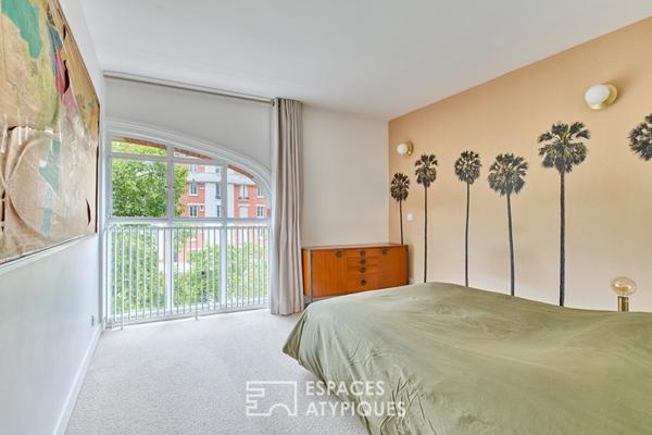 Duplex traversant avec balcon dans ancien hôtel particulier – Place du Maréchal Juin