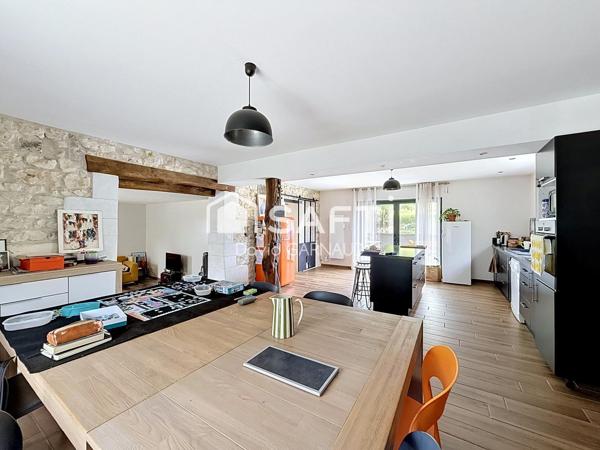 Maison en moellons de 121 m² entièrement rénovée à la campagne