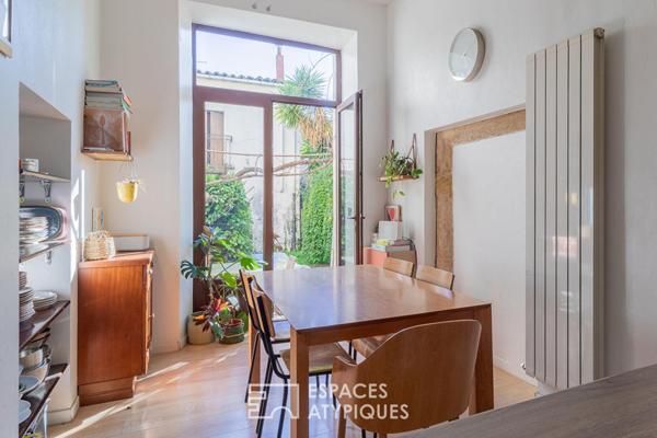 Maison de village rénovée avec cachet à Celleneuve