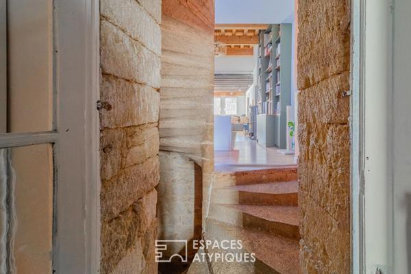 Maison de village rénovée avec cachet à Celleneuve