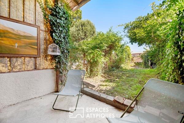 Maison de ville clé en main avec jardin secret
