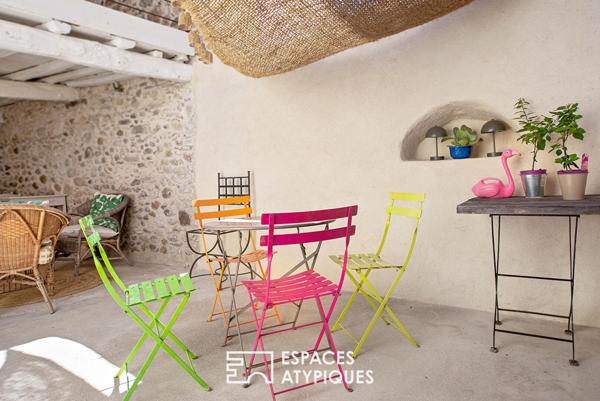 Maison de ville clé en main avec jardin secret