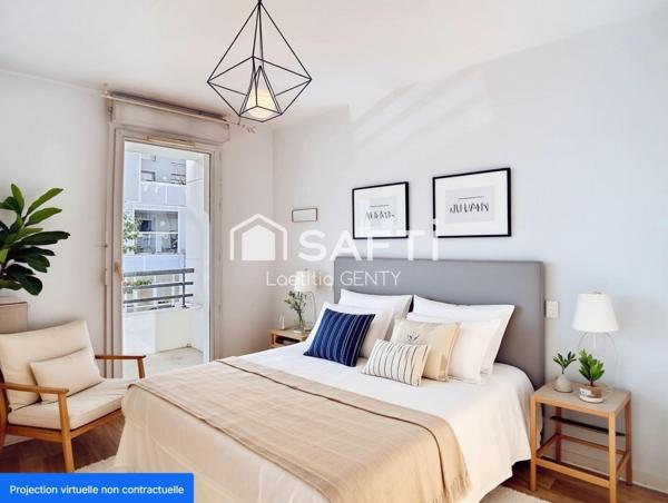 COLOMBES – PROCHE HYPER CENTRE – 4 PIÈCES AVEC BALCON ET PARKING