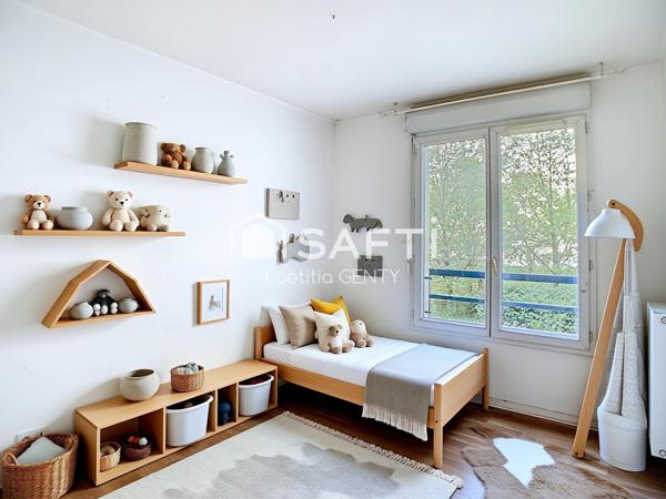 COLOMBES – PROCHE HYPER CENTRE – 4 PIÈCES AVEC BALCON ET PARKING