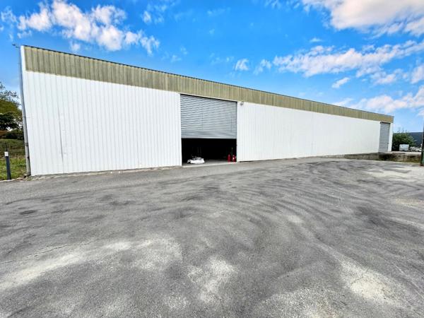 Local commercial avec bureaux et deux hangars sur 4111 m² de terrain