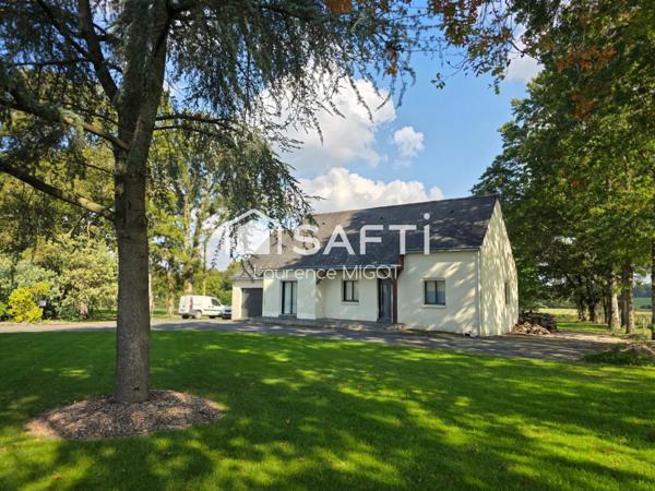 Clé en main, 97 m² et vue campagne