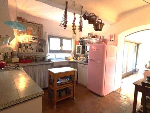 Maison de village avec Chambre d'hote et commerce - Lourmarin - Réf. 289