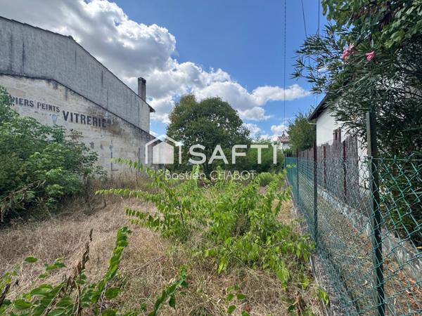 Terrain 269 m2 constructible, Caudéran Bordeaux