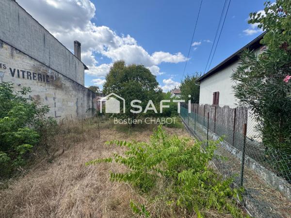 Terrain 269 m2 constructible, Caudéran Bordeaux