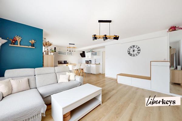 3 pièces contemporain – Mobilité idéale – Secteur en évolution maîtrisée