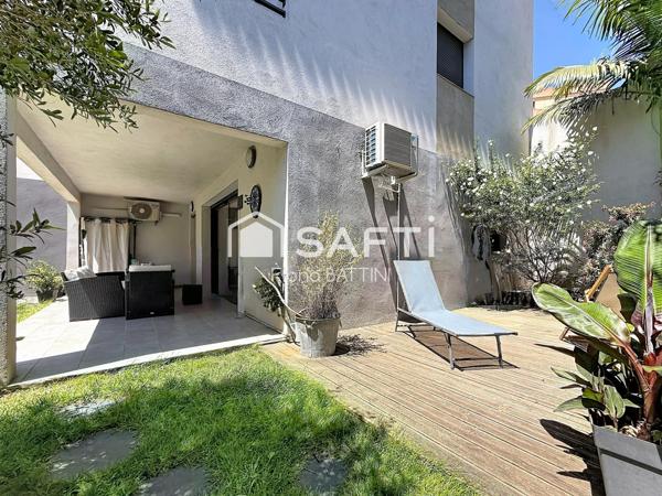 Appartement avec jardin au calme