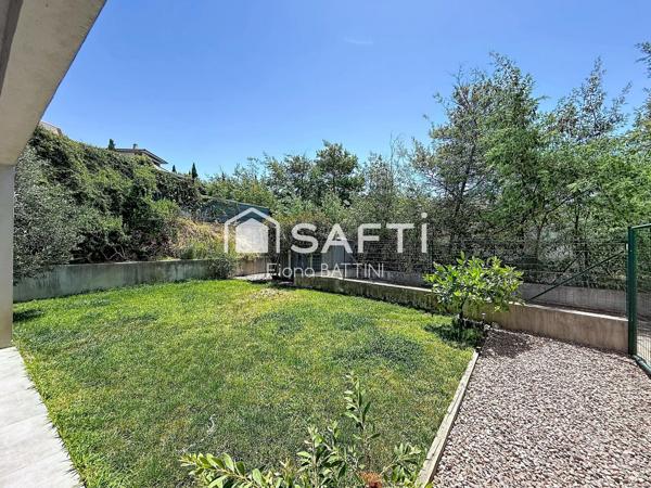 Appartement avec jardin au calme